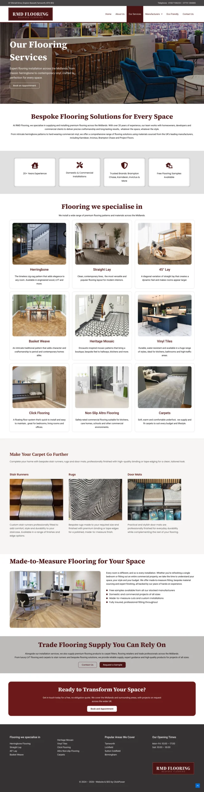 Services RMD Flooring